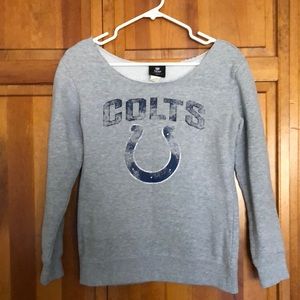 Distressed Colts Sweater